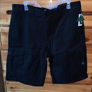 Men’s black shorts